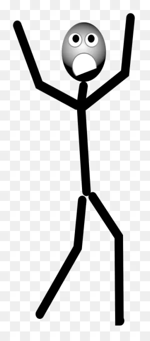 Stickman Stick Figure Run - Free Vector Graphic On ClipartFlare