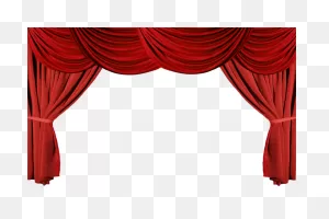 Stage Curtains Transparent Background Clipart - Full Size Clipart ClipartFlare.com 