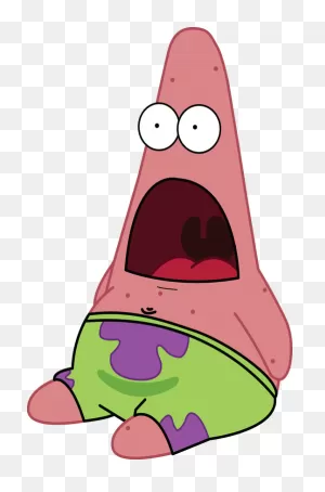 Picture - Patrick Star Shocked Clipart - Full Size Clipart ClipartFlare.com 