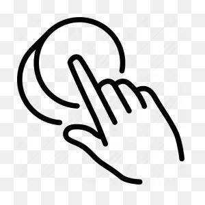 Click, Hand, Press, Push, Submit Button Icon - Download On Iconfinder