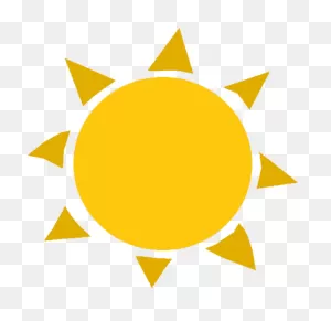 Download Sun Clipart Png Images - Sunny Weather Icon - Full Size ClipartFlare.com 