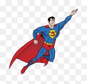Cape Clip Superman - Super Man Gif Png Transparent Png - Full Size ClipartFlare.com 