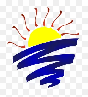 Sunset Clipart Rising Sun - Lake Sunset Clip Art | Full Size Png ClipartFlare.com 