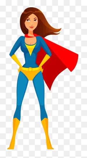 Clipart Superhero Girls 1 - ClipartFlare