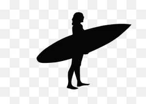 Free Surfer Silhouette Clip Art, Download Free Surfer Silhouette ClipartFlare.com 