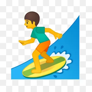 Surfer Clipart Gif - Png Download - Full Size Clipart (#5433963 ClipartFlare.com 