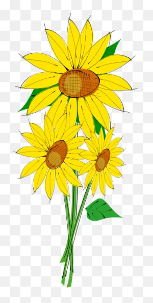 Sunflower Border Clipart Free Clipart Images - ClipartFlare