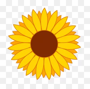Simple Yellow Sunflower Design Free Clipart N2 Free Image Download