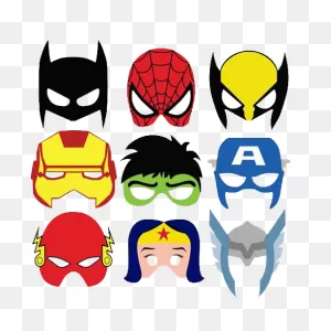 Hulk Batman Superhero Mask Spider-Man - Hulk Png Download - 500 ClipartFlare.com 