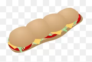 Free Photo Meal Submarine Lunch Big Sandwich Large Sub - Max Pixel