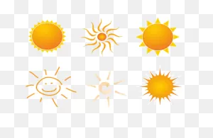 30  Free Sunbeams & Sun Vectors