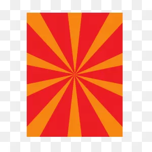 Sunbeams Red And Orange | Free PNG-WebP