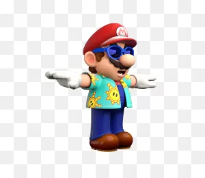 Nintendo Switch - Super Mario Odyssey - Mario (Sunshine) - The ClipartFlare.com 