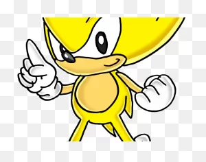 Sonic The Hedgehog Clipart Super Sonic - Sonic The Hedgehog | Full ClipartFlare.com 