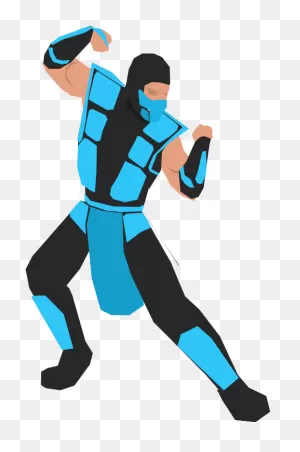 Sub Vector Art - Sub Zero Mortal Kombat Vector Clipart - Full Size ClipartFlare.com 