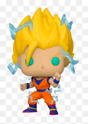 Funko Pop! Dragon Ball Z - Goku Super Saiyan 2 - Chase Chance ClipartFlare.com 
