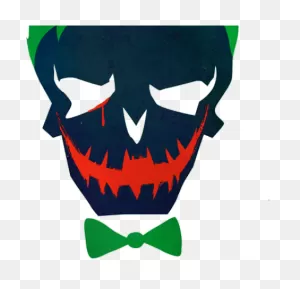 Suicide Clipart Weather - Suicide Squad Joker Skull Tattoo - Png ClipartFlare.com 