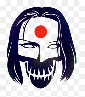 Suicide Clipart Nose - Katana Suicide Squad Logo Png Transparent ClipartFlare.com 