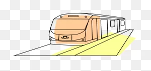 Subway Clipart Black And White 7 Source - Train | Full Size Png ClipartFlare.com 