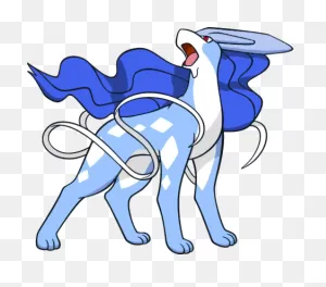 Shiny Suicune Dream World Art By Trainerparshen On  ClipartFlare.com 
