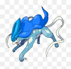 Suicune V.2 Shining Coloration By Xous54 On  | Pokemon ClipartFlare.com 