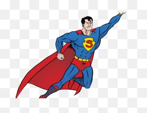 Superman Clipart Powerful - Superman Png Transparent Png - Full ClipartFlare.com 