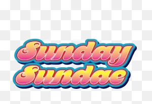Something About A Certain Sunday, On A Certain Weekend, - Sundae ClipartFlare.com 