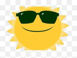 Download Sunshine Clipart Solar - Sad Sun With Sunglasses - Full ClipartFlare.com 