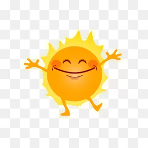 Sunshine Dancing | Free Svg
