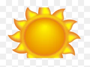 Sunlight Clipart Cartoon - Sun Rays Cartoon | Full Size Png ClipartFlare.com 