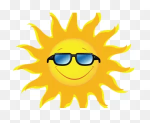Sun Light Clipart Vector Black And White Picture Of - Sun With ClipartFlare.com 