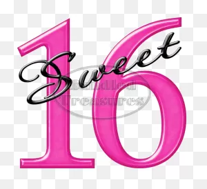 16 Sweet Sixteen Clipart - Clipart Suggest