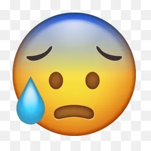 Cold Sweat Emoji [Free Download Ios Emojis] | Emoji Island