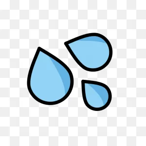Sweat Droplets Emoji Clipart. Free Download Transparent .png ClipartFlare.com 