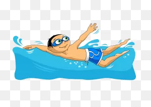Boy Swimming Clipart Transparent - ClipartFlare