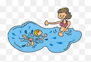 Download Swimming Clipart Family Swimming - Swim Lessons Clip Art ClipartFlare.com 