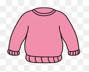 Pink Sweater Clip Art - Pink Sweater Image