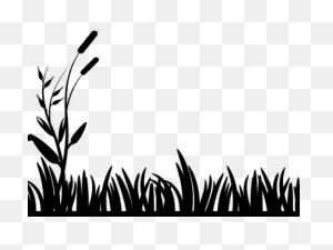 Pond Clipart Swamp - Grass Clip Art Black And White - Png Download ClipartFlare.com 
