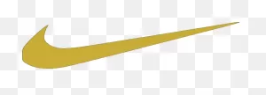 Gold Nike Swoosh Logo - ClipartFlare