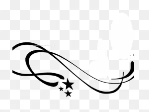 Star Clipart Swirl - Lines, Vines And Trying Times - Png Download ClipartFlare.com 