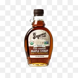 Organic Pure Vermont Maple Syrup, Dark Robust - 8 Fl Oz