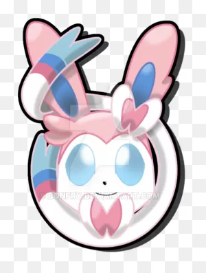 Sylveon Logo By Bonfry On  - Sylveon - (600X600) Png ClipartFlare.com 
