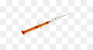 Flu  Syringe With Cannula - ClipartFlare
