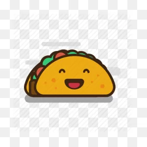Cartoon Taco Cartoon Emoji Emoticon Expression Fast Food Mexican ClipartFlare.com 