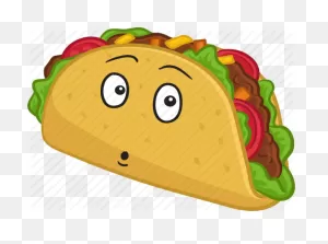 Cartoon Taco Cartoon Emoji Emoticon Food Smiley Taco Icon Icon ClipartFlare.com 