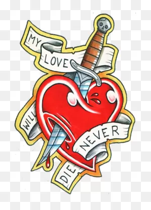 Heart And Love Tattoos Designs- High Quality Photos - Love Tattoo ClipartFlare.com 