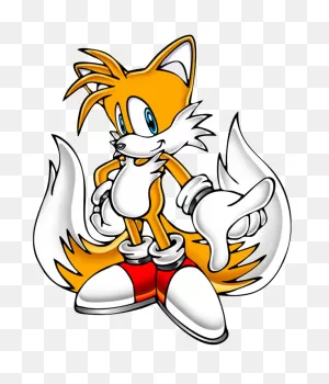 Sonic Tails T Shirt Iron On Transfer Decal ~#10