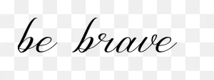 Gender As A Spectrum | Tumblr | Be Brave Tattoo, Be Brave Tattoo ClipartFlare.com 