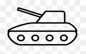 Tank Rubber Stamp - Tank Clipart - Full Size Clipart (#1356939 ClipartFlare.com 