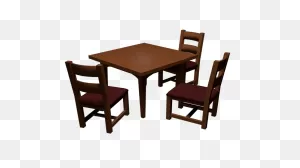 Kitchen Table And Chairs Clipart